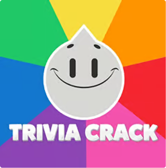 Trivia Crack – roda de categorias de perguntas